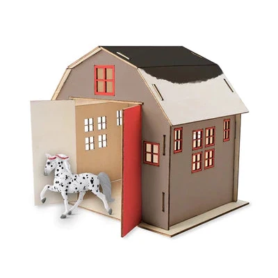 Breyer Kid's Horse & Barn Paint & Play - Image 2