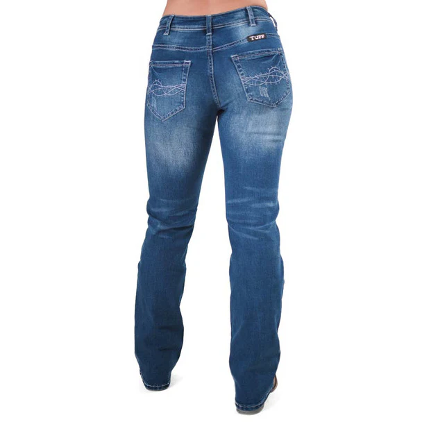 Cowgirl Tuff Women's Right On II Jeans - Medium Wash - Image 2