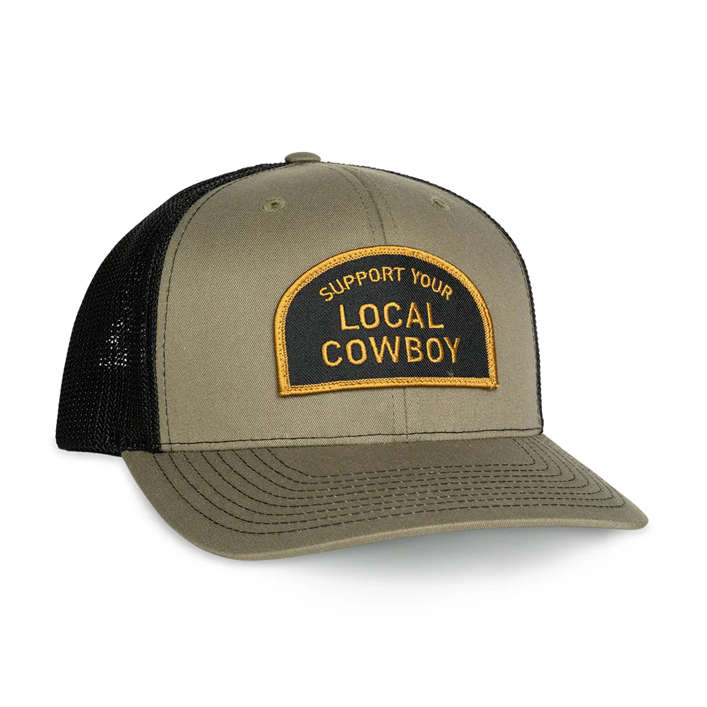 Cowboy Cool Support Your Local Cowboy Hat - Assorted Colours - Image 2