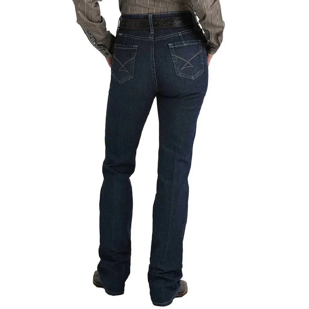 Cinch Women's High Rise Slim Boot Cut Keri Jeans- Indigo Dark Wash - Image 2