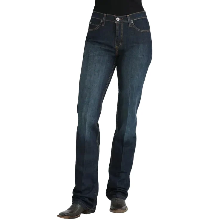 Cinch Women's Jenna Slim Fit Jeans - Dark Stone
