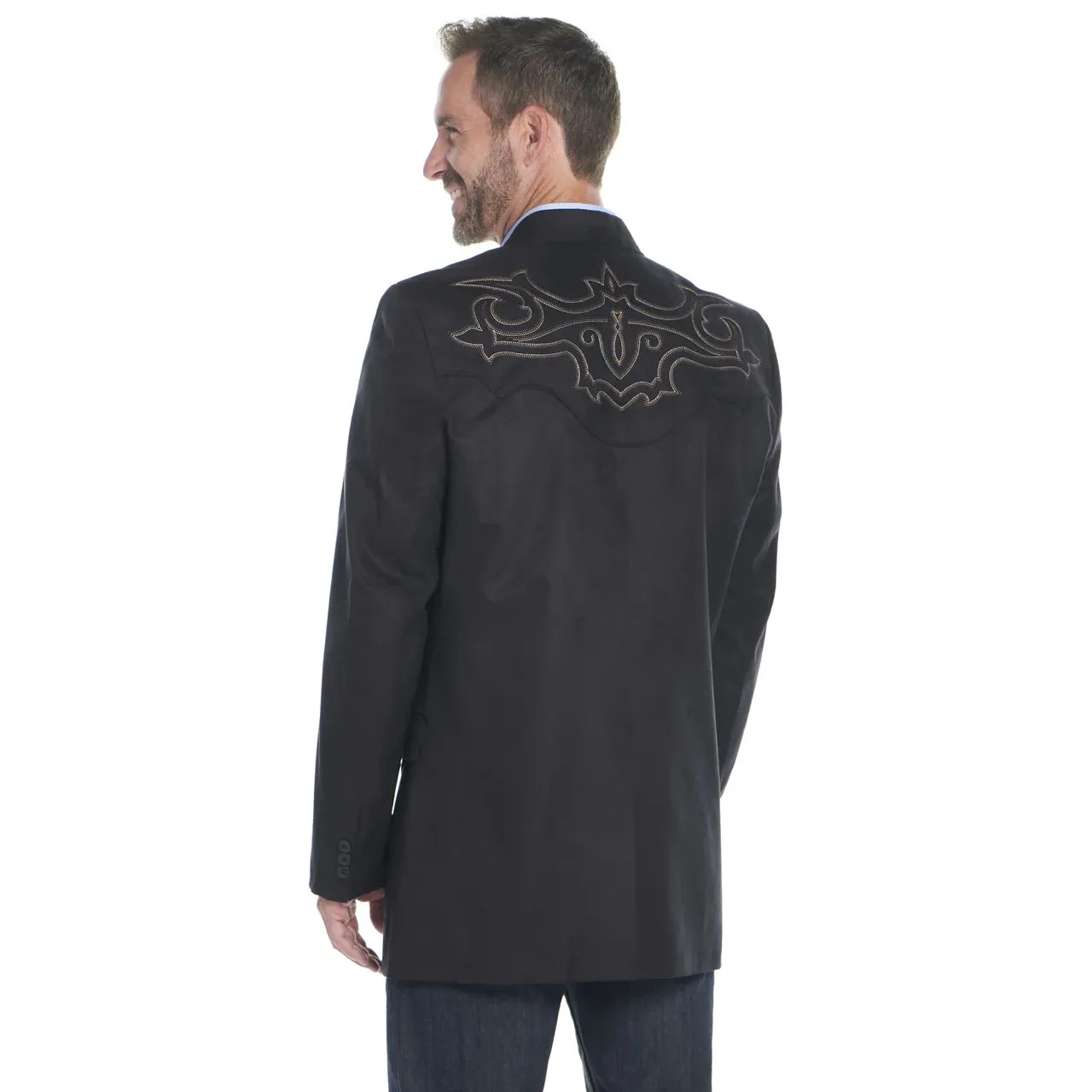 Circle S Men's Galeveston Boot Stitched - Microsuede Sport Coat - Image 2