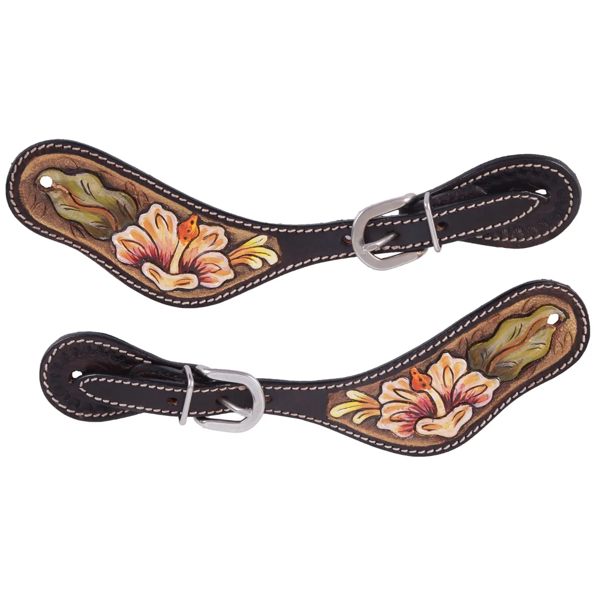 Circle Y Women's Texas Grace Spur Straps