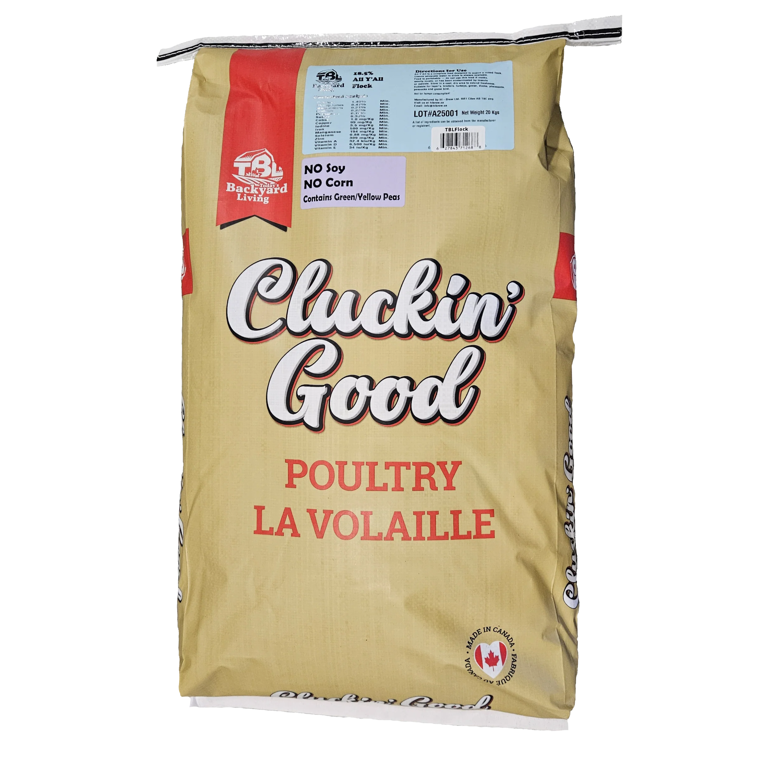 Cluckin' Good-All Y'all Flock-20KG