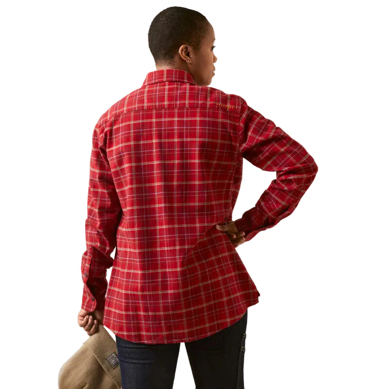 Ariat Women's Rebar Flannel DuraStretch Work Shirt - Multiple Colours - Image 2