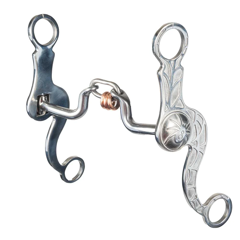 Cowboy Tack Spider Ported Link Bit