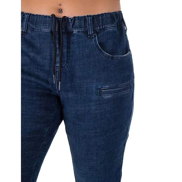 Cowgirl Tuff Women's Tuff Cowgirl Winter Jeans - Dark Wash - Image 7