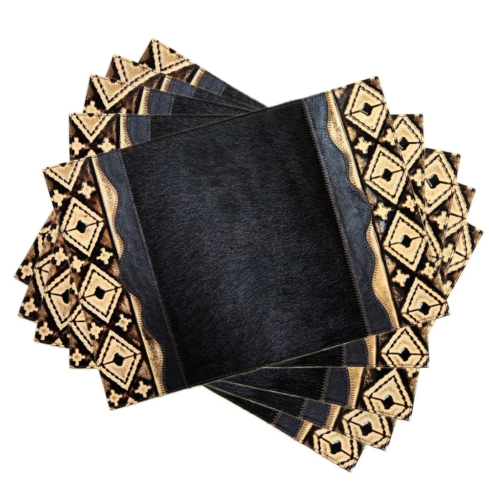 D2W Trading  Western Soul Navajo Placemat- Tan