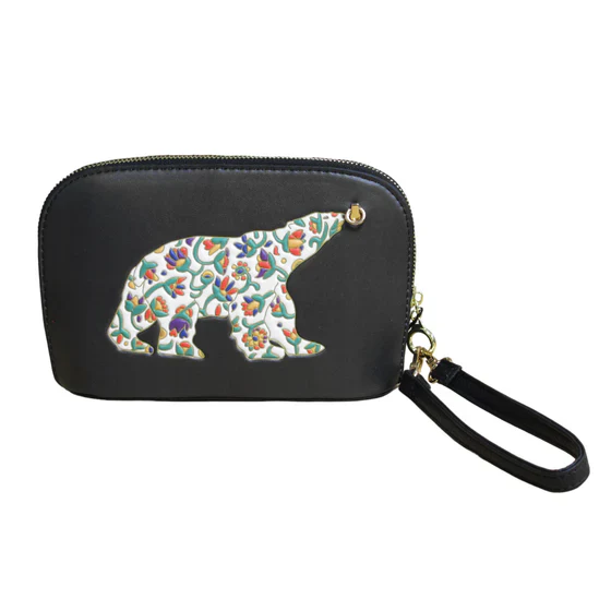 Dawn Oman Spring Bear Convertible Crossbody Bag- Black - Image 4