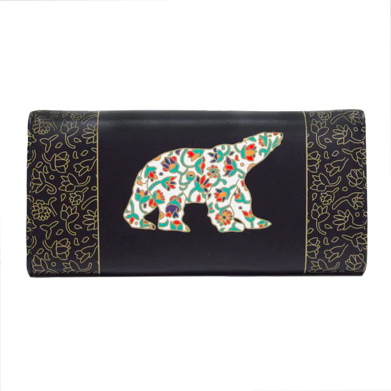 Dawn Oman Spring Bear Wallet- Black - Image 3