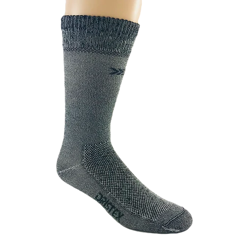 Dristex 365 Health Merino & Bamboo Socks - Black & Natural Denim-2 Pack