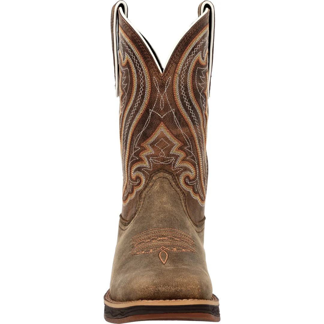 Durango Women's Rebel Ultra Lite Western Boots - Vintage Bomber Brown - Image 3