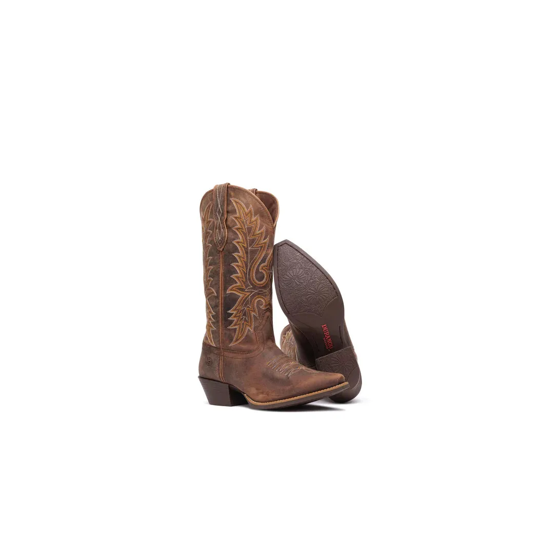 Durango Women's Shyloh 13" Sniptoe Western Boots - Brown - Image 4