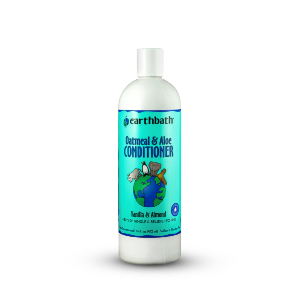 Earthbath Oatmeal & Aloe Conditioner Vanilla & Almond - 16oz
