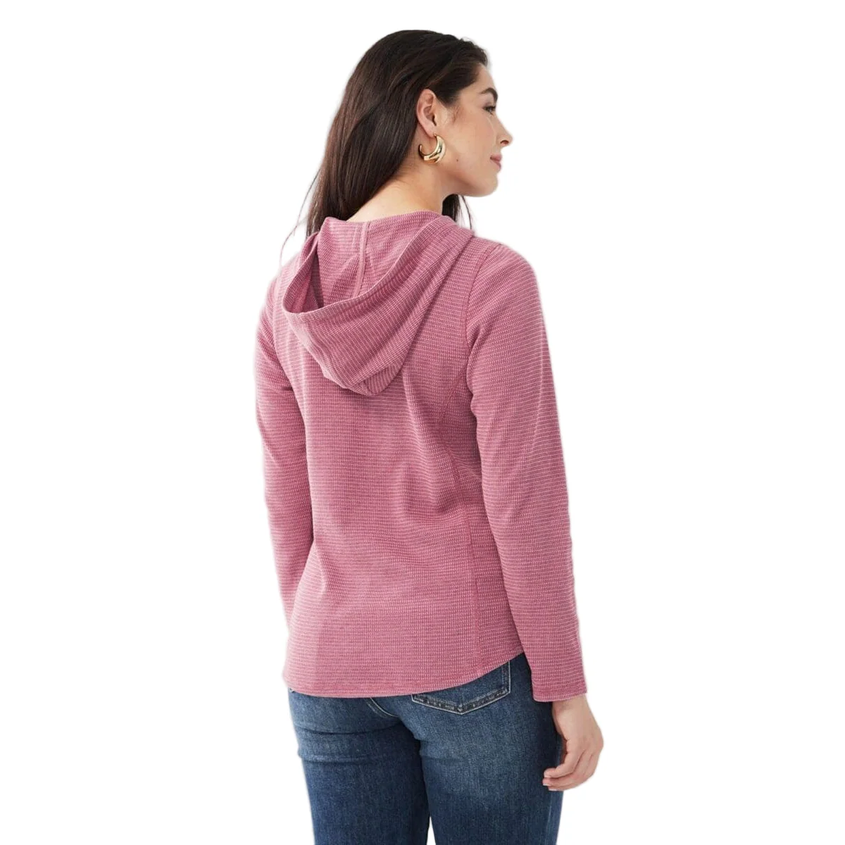 FDJ Dressing Women's LS Thermal Snap Hoodie - Image 3