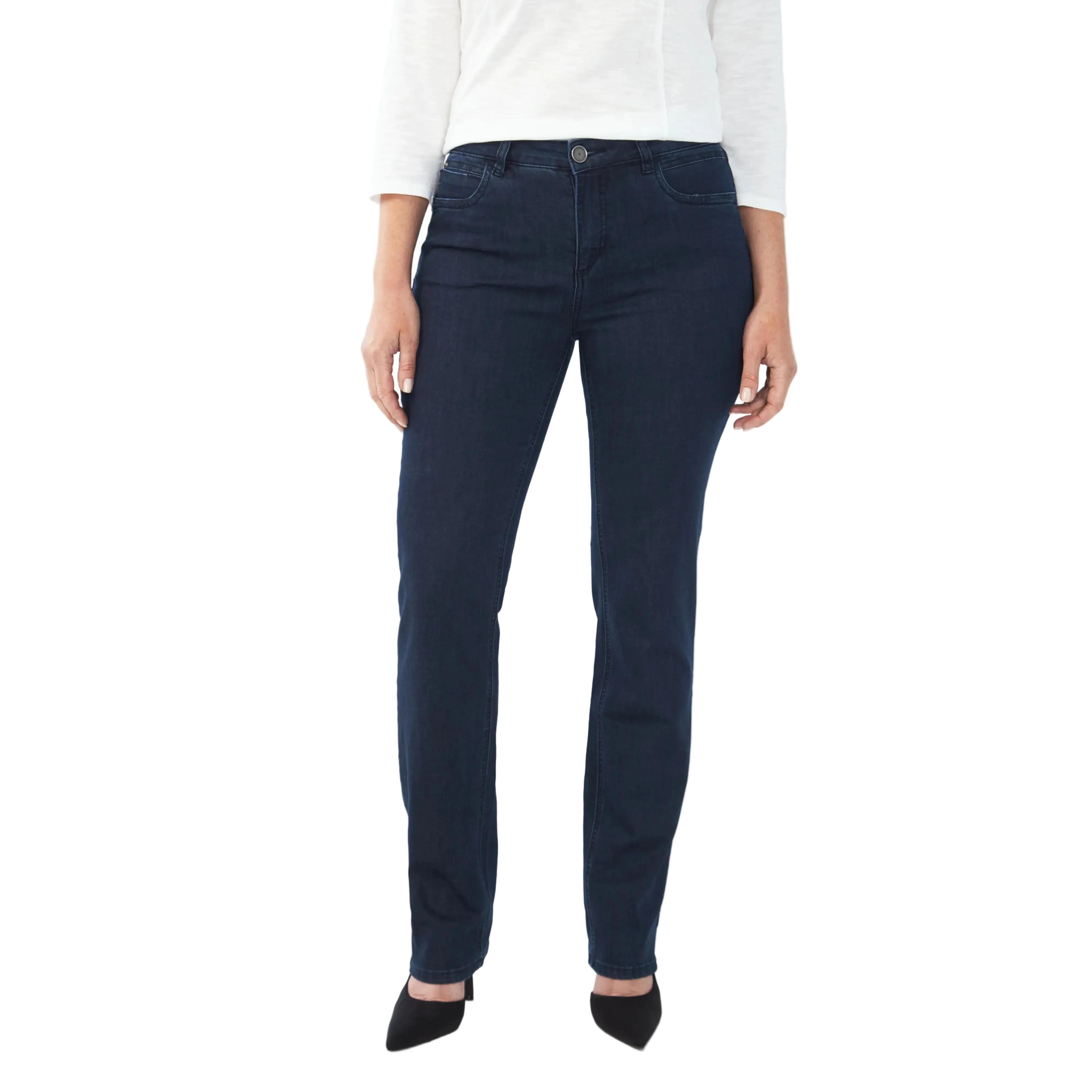 FDJ Women's Olivia Straight Leg Jeans - Pleasant