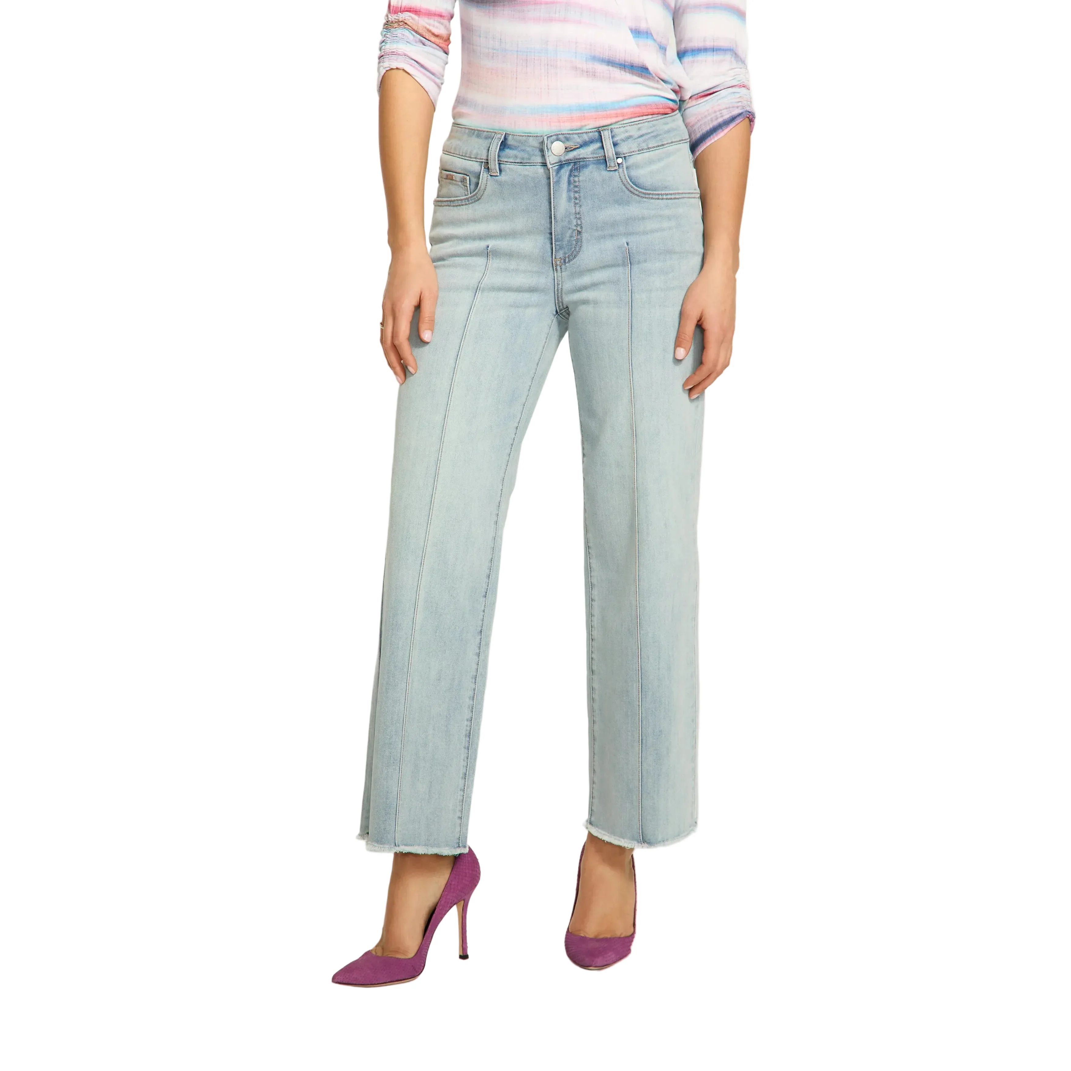 FDJ Women's Olivia Wide Ankle Jeans - Multiple Colours - Image 2