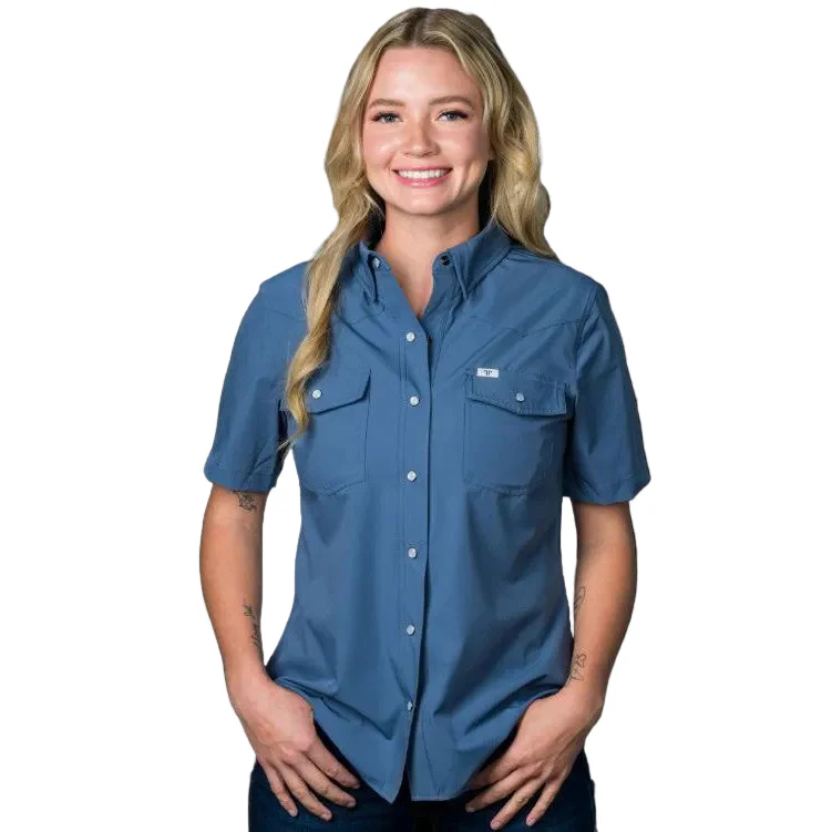 Ferrell Brand CORE Kid's Unisex Short Sleeve Snap Shirt - Multiple Colors - Image 7