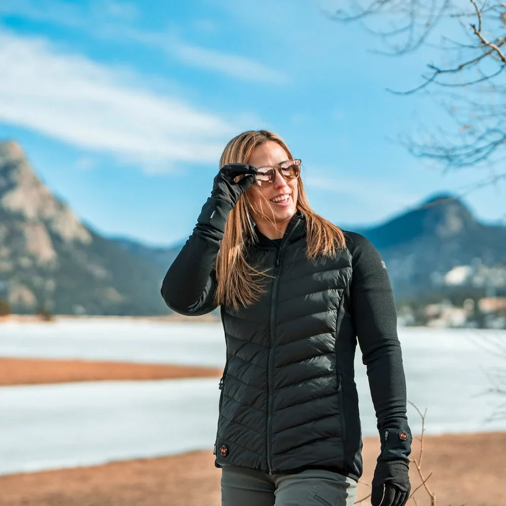 Fieldsheer Women's Ventani Hybrid Heated Jacket  - Black - Image 3