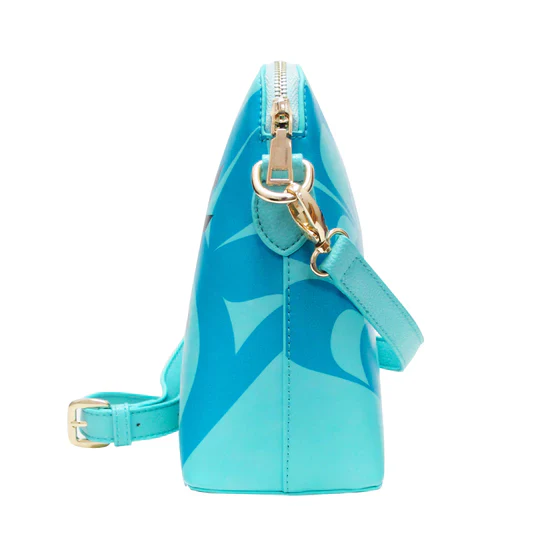 Francis Dick Hummingbird Art Bag- Blue - Image 2