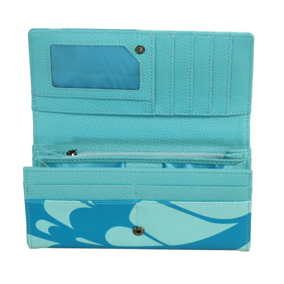 Francis Dick Hummingbird Wallet- Blue - Image 2