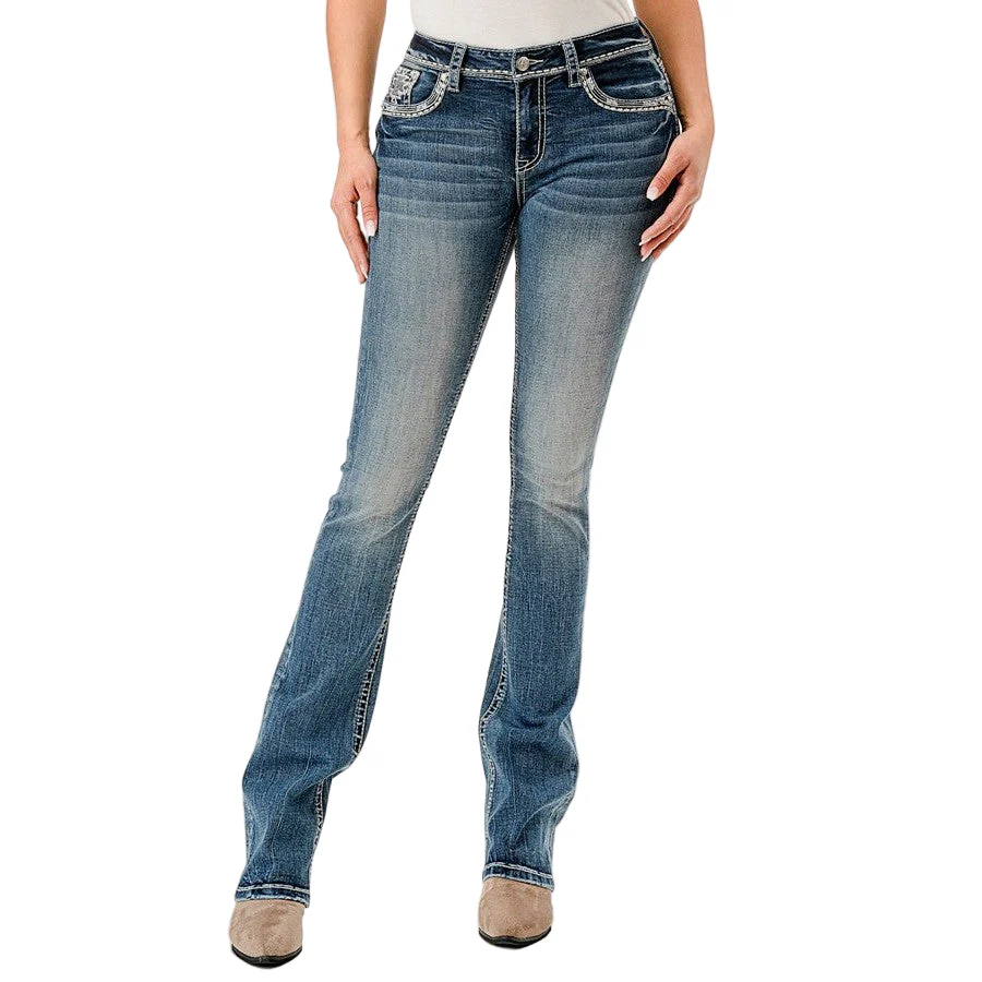 Grace in LA Women's Jeans - Aztec Modify - Image 2