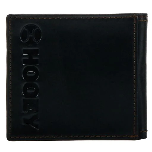 Hooey Men's Classic Smooth Bifold Wallet - Black - Image 2