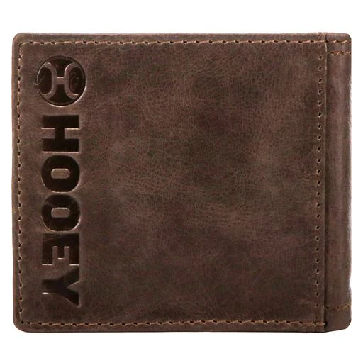 Laser Cut Hands Up Hooey Logo Bifold Wallet w/Nomad Print Inlay - Image 2
