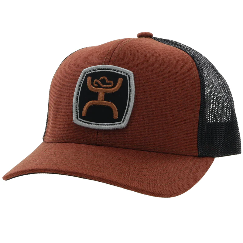 Hooey Zenith Trucker Cap - Medium Brown/Black