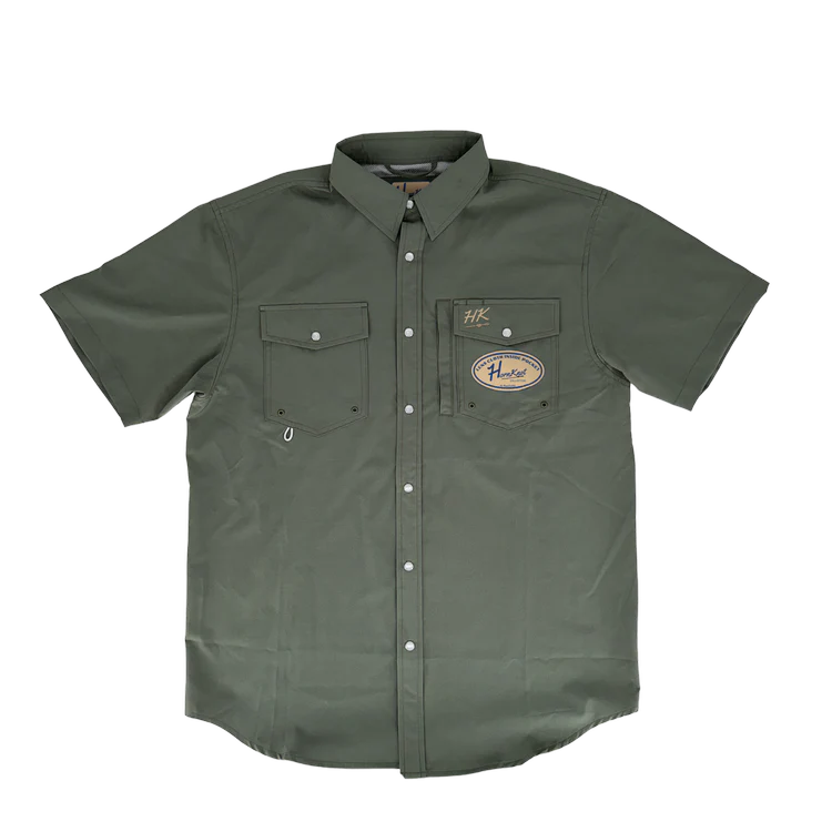 Horn Knot Men's Short Sleeve Performance Western Shirt - Image 5
