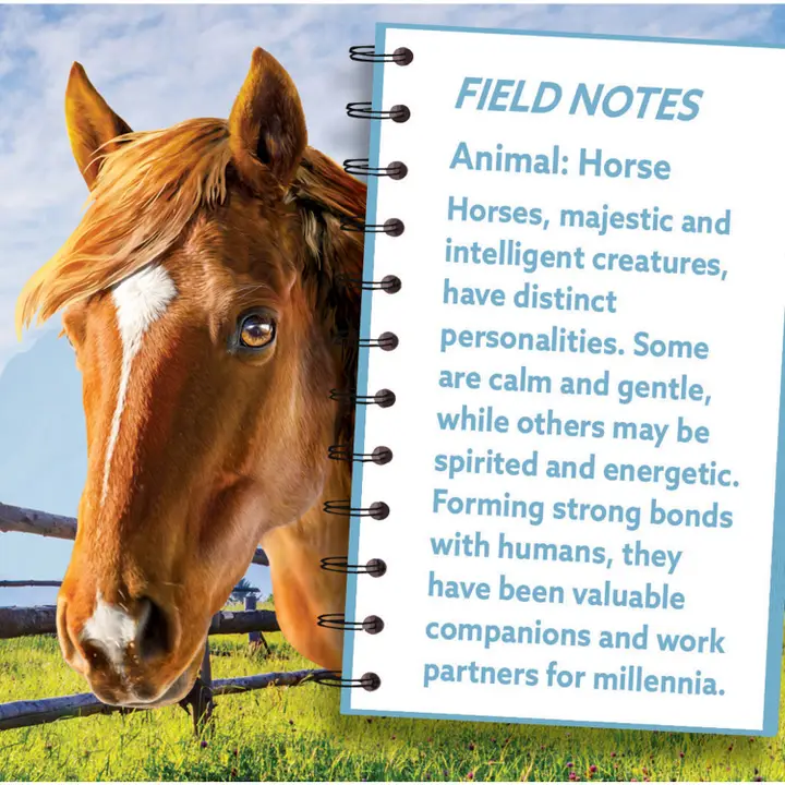 Horse Shaped 100 Piece Jigsaw Puzzle - Image 3