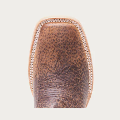 Hyer Men's Burdett Brown Western Boot- Tan/Brown - Image 3
