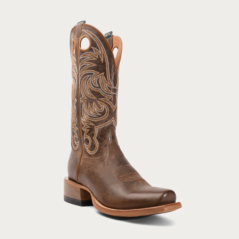 Hyer Men's  Burrton Western Boot- Brown