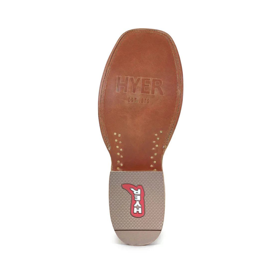 Hyer Men's Codell Western Boots - Clay Mule Cowhide - Image 3