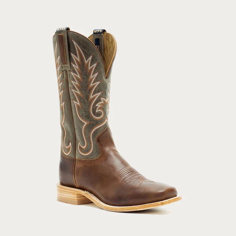 Hyer Men's Kincaid Cowhide Cowboy Boot- Brown - Image 3