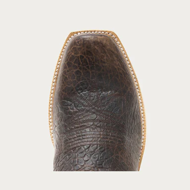 Hyer Men's McCune Cowhide Cowboy Boot- Brown - Image 6
