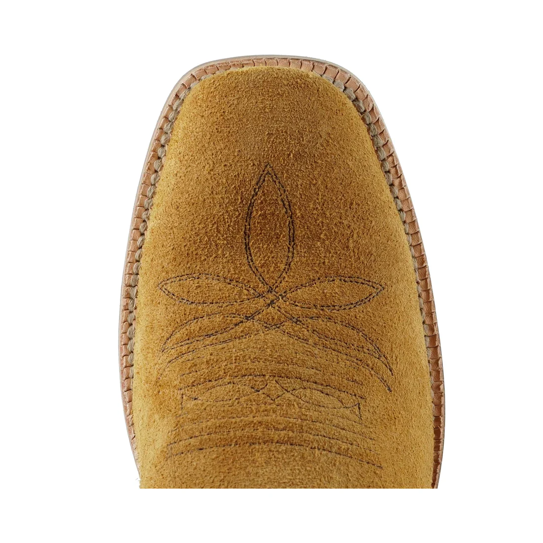 Hyer Women's Rose Hill Western Boots - Bronze Napped Roughout - Image 2
