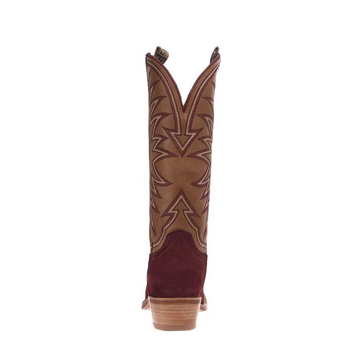 Hyer Women's Rose Hill Western Boots- Burgundy - Image 3