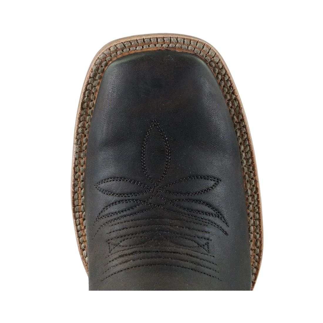 Hyer Women's Spring Hill Western Boots - Chocolate Vintage Cowhide - Image 2