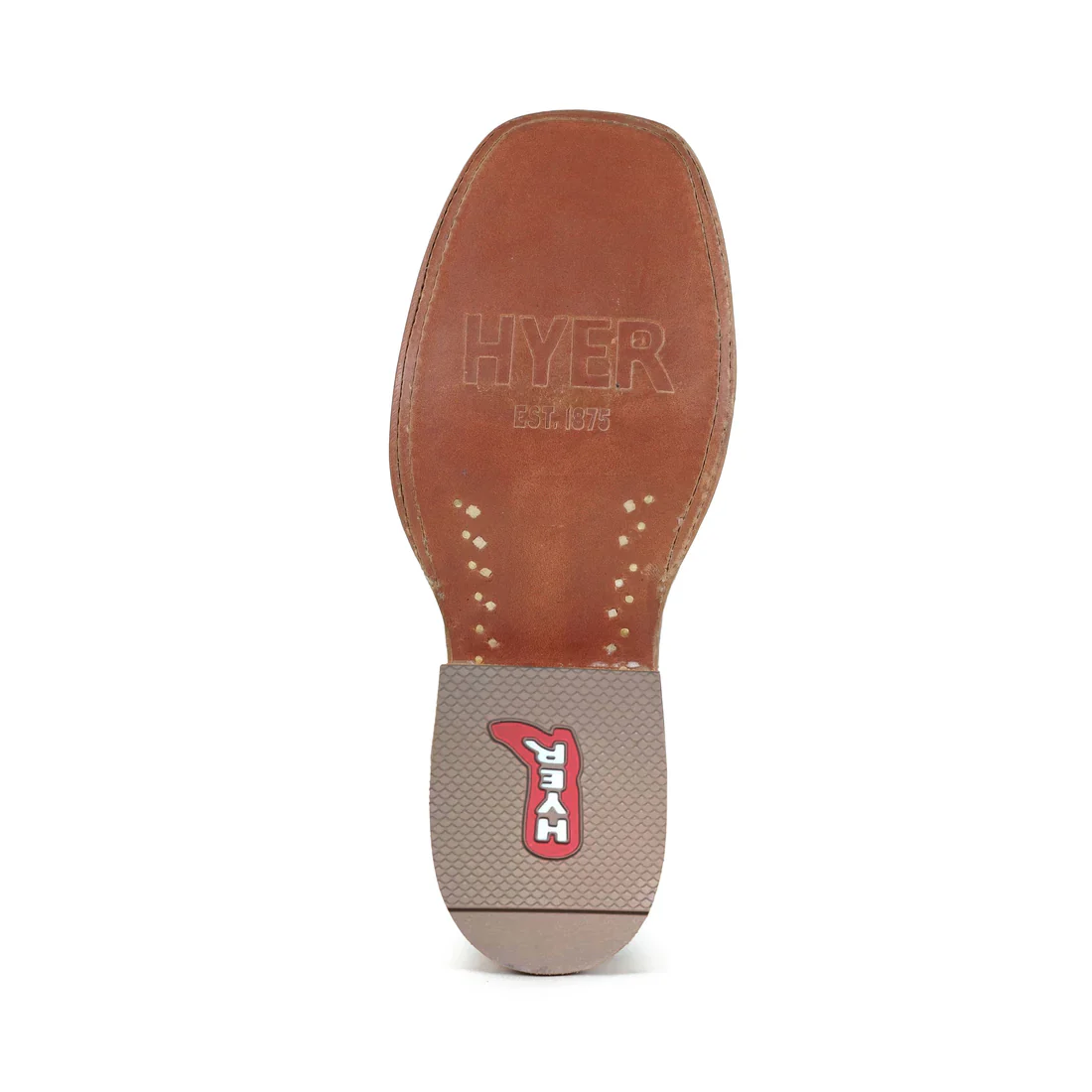 Hyer Women's Spring Hill Western Boots - Chocolate Vintage Cowhide - Image 3