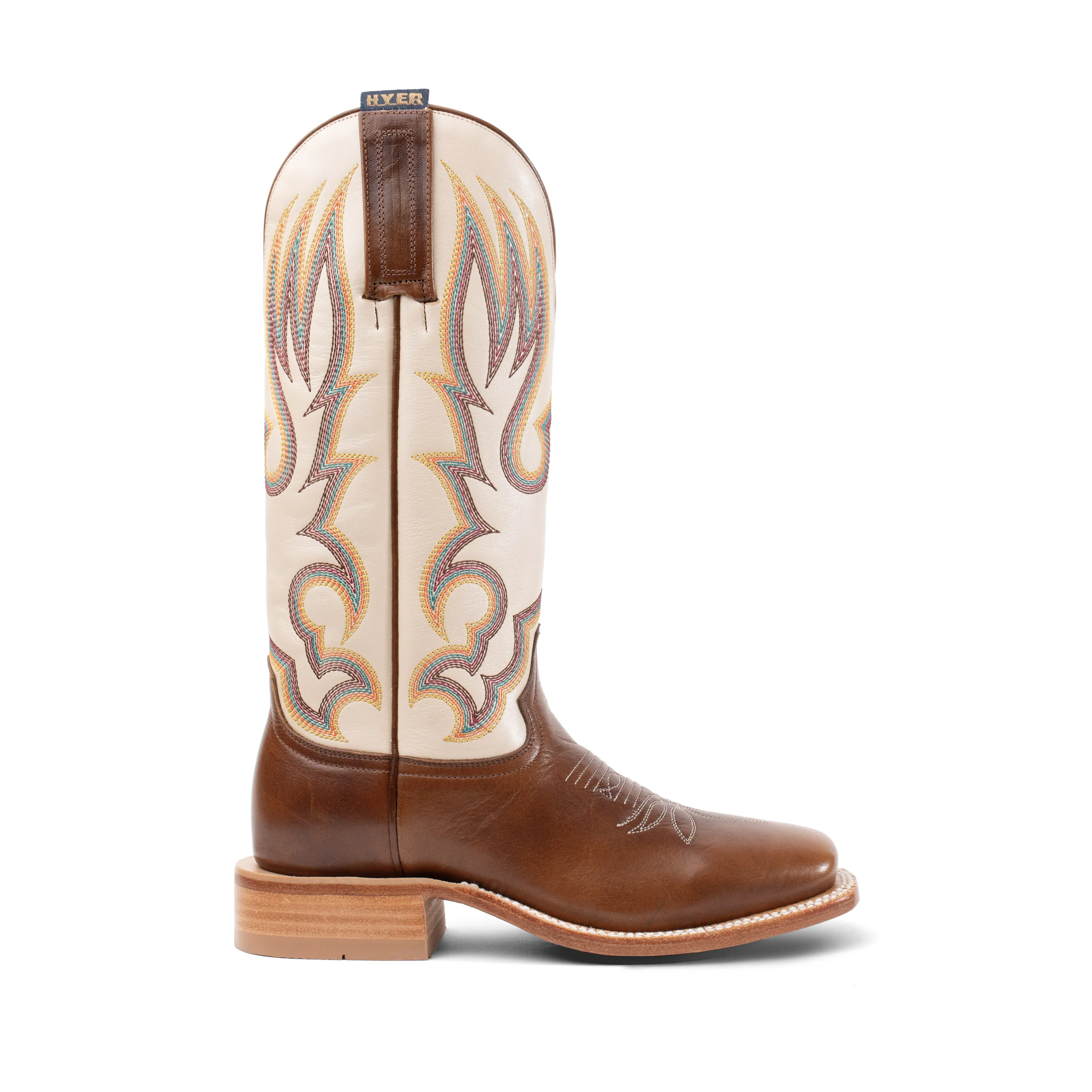 Hyer Women's Augusta Western Boot- Brown - Image 2