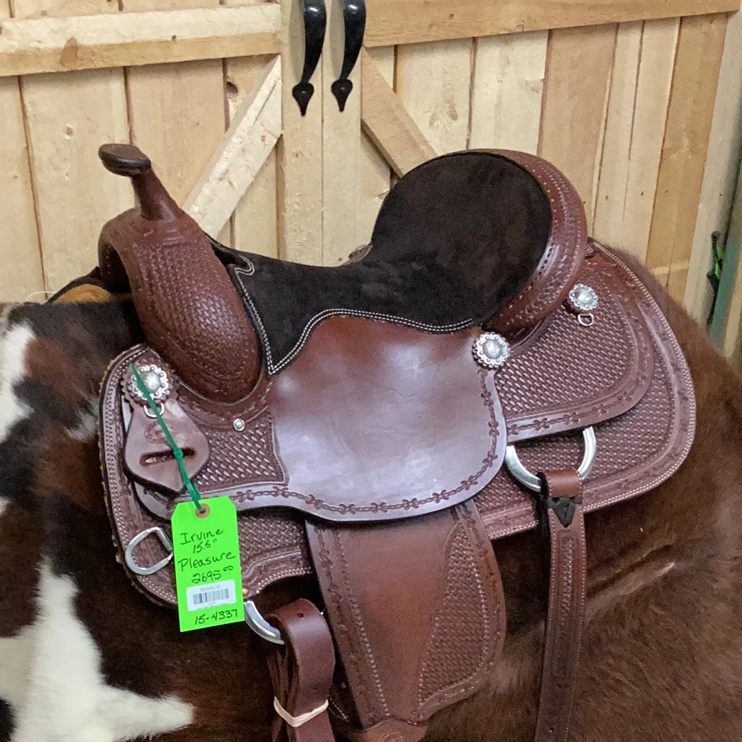 Irvine 15.5" Pleasure  Saddle - Image 2