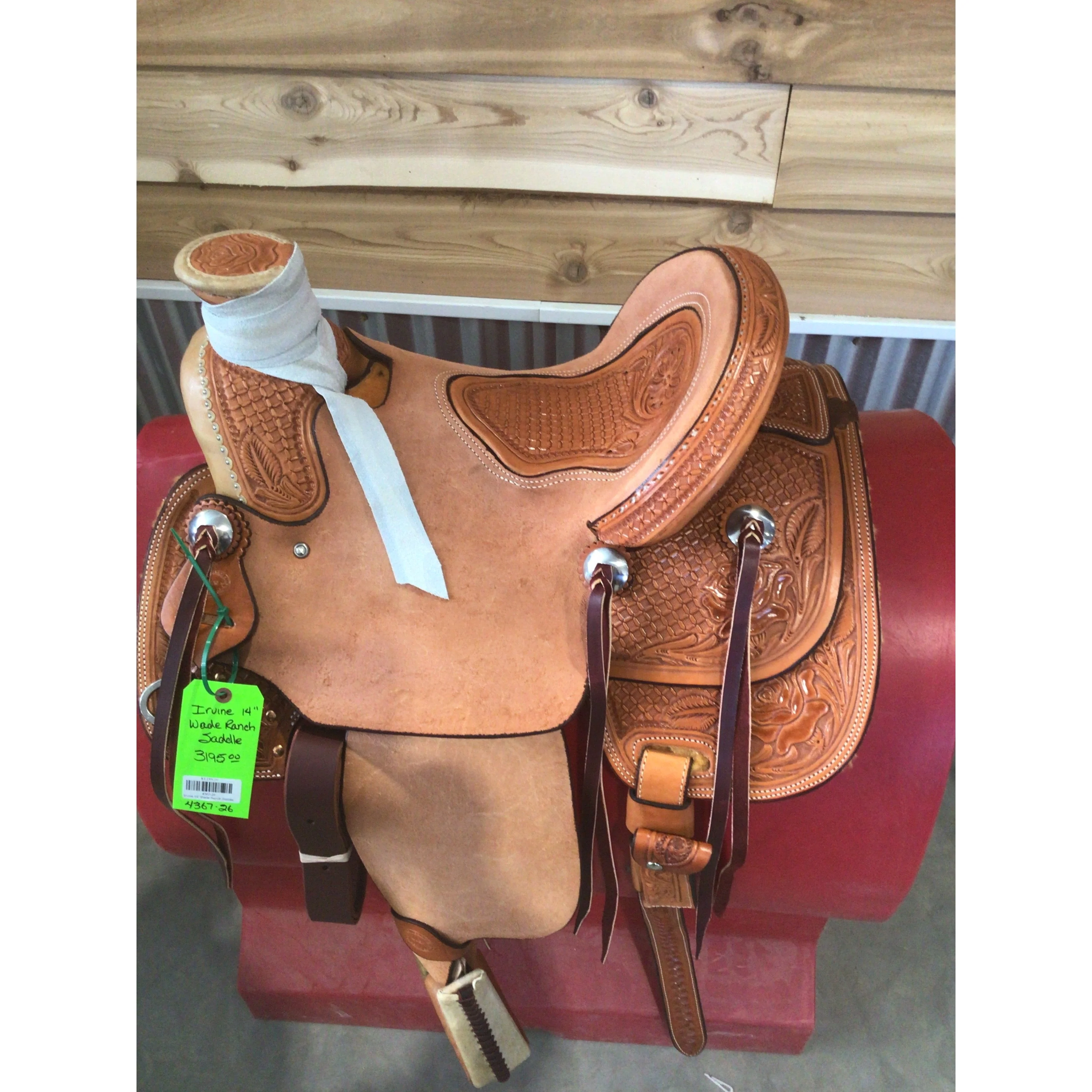 Irvine 14" Wade Ranch Saddle - Image 2