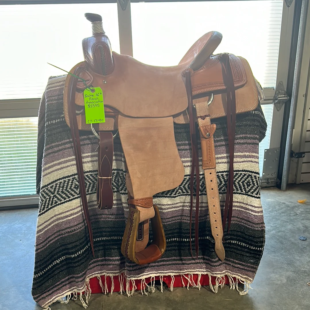 Irvine 16" Association  Ranch Saddle
