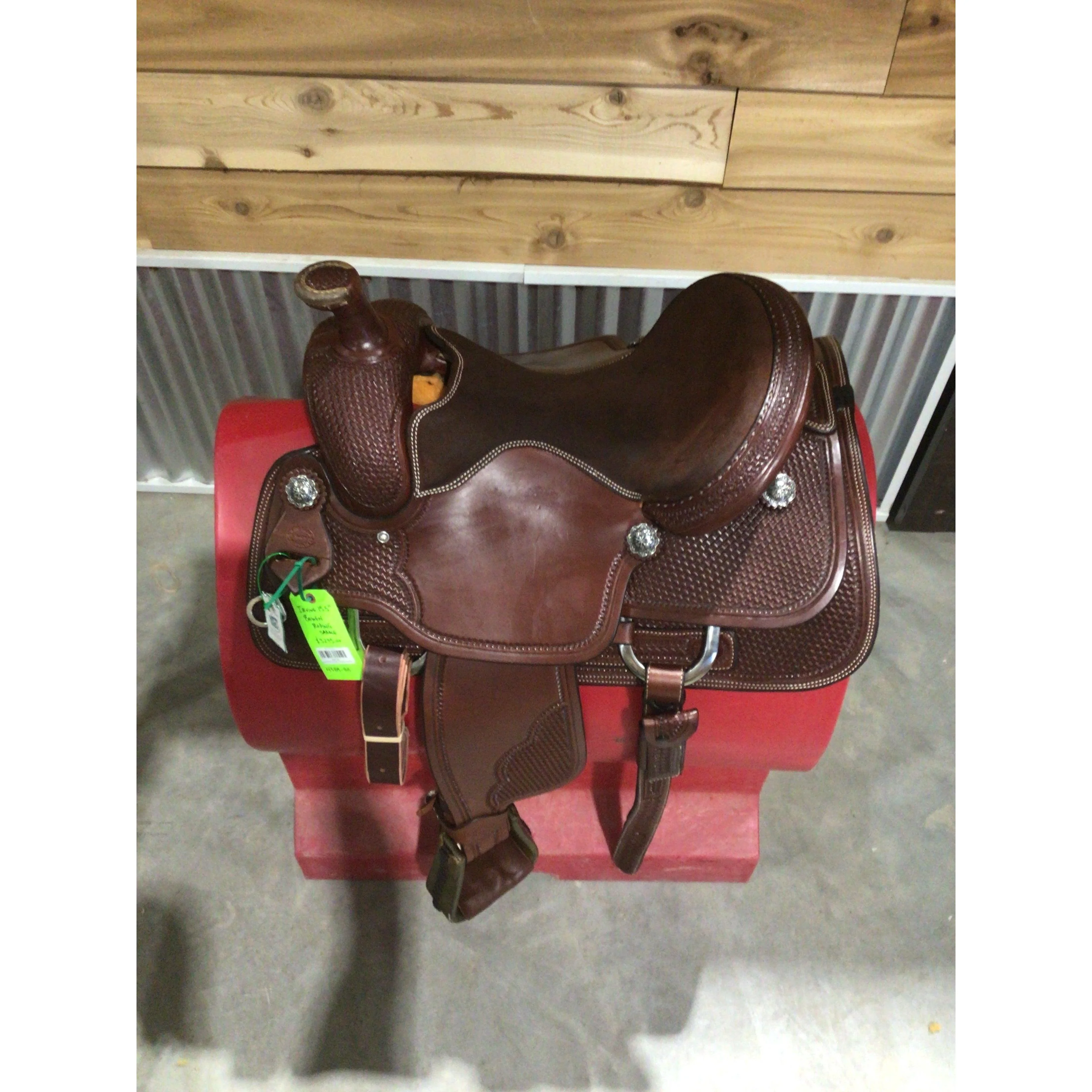 Irvine 15.5" Bowen Roping Saddle - Image 2