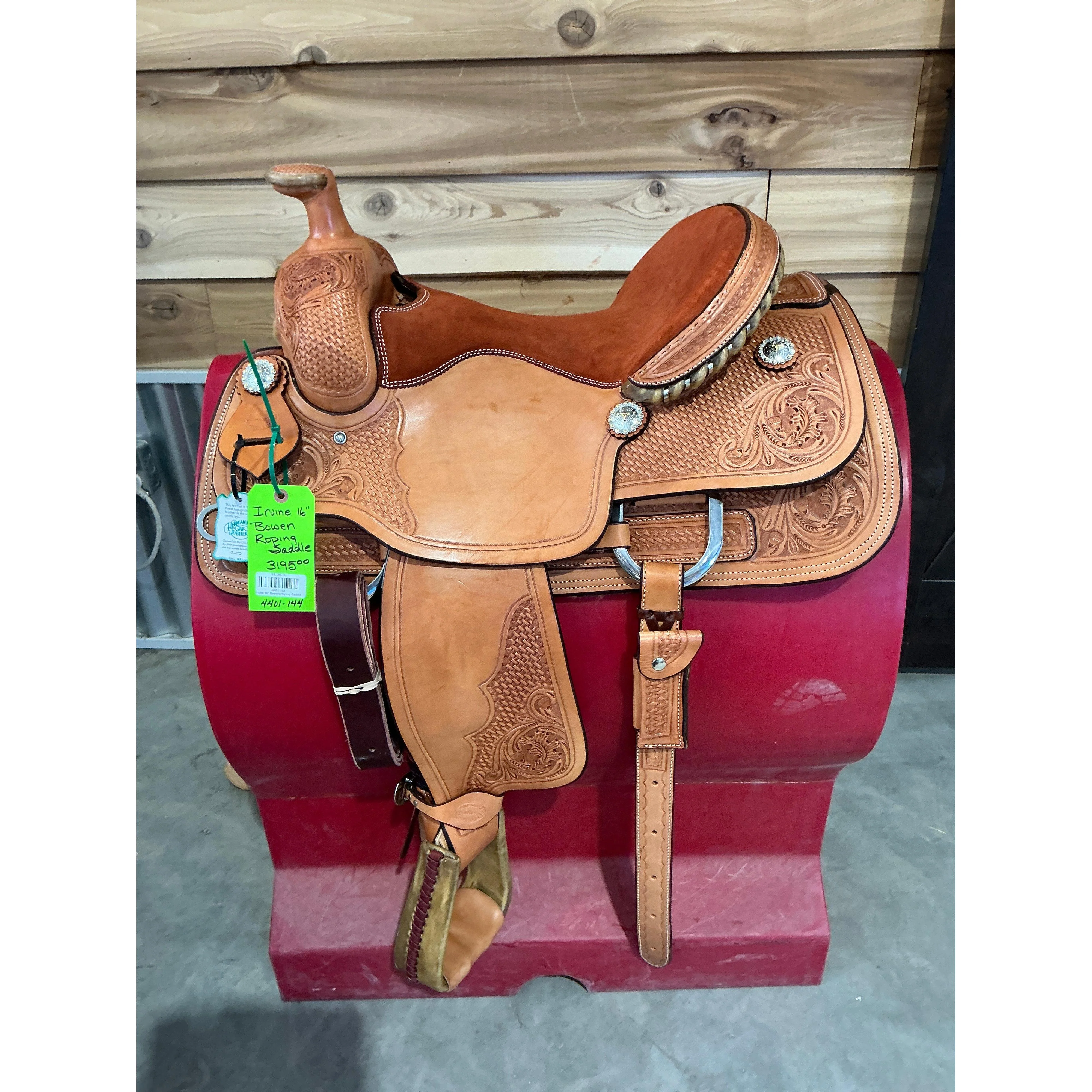 Irvine 16" Bowen Roping Saddle