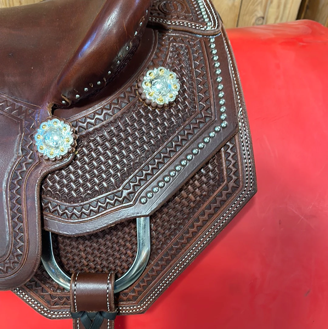 Irvine 16.5" Bowman Saddle - Image 2