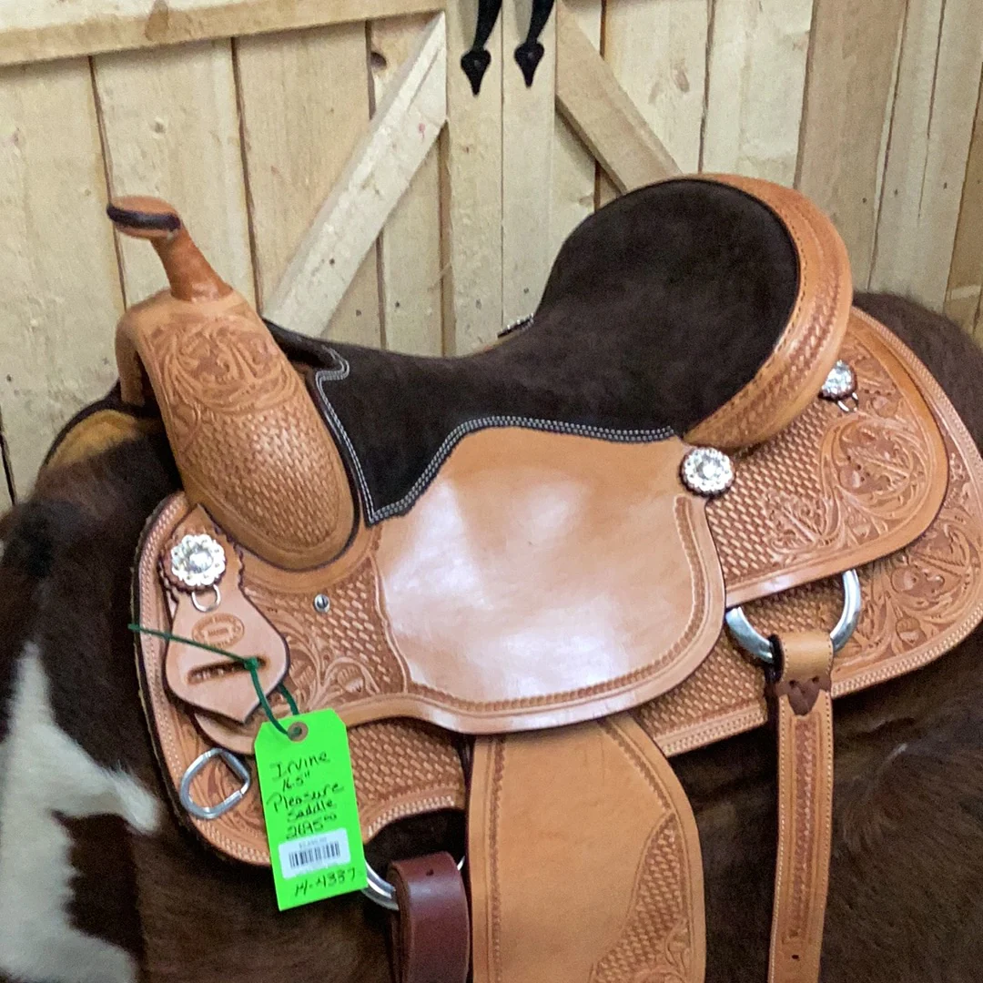 Irvine 16.5" Pleasure  Saddle - Image 2