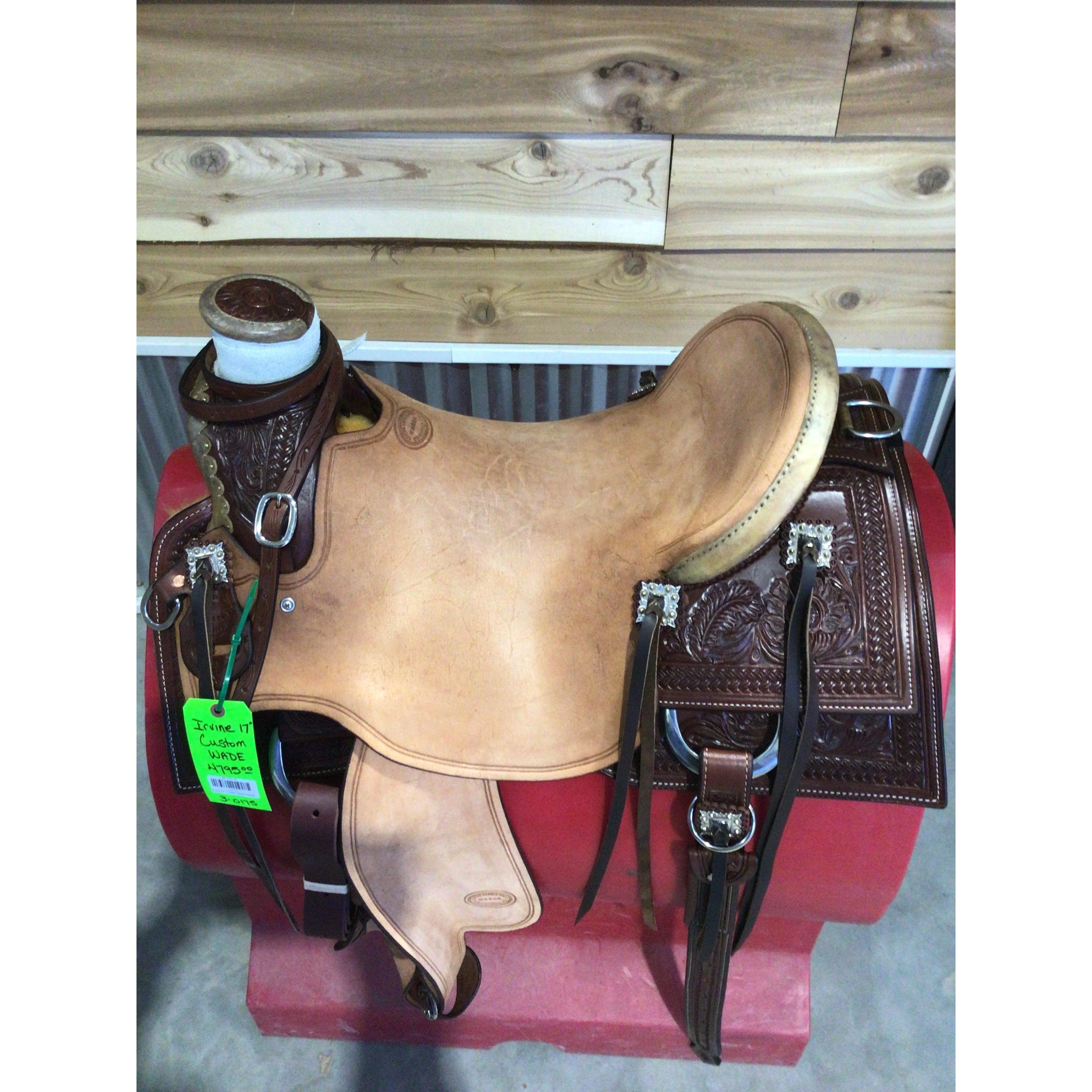 Irvine Custom 17" Wade Saddle - Image 2