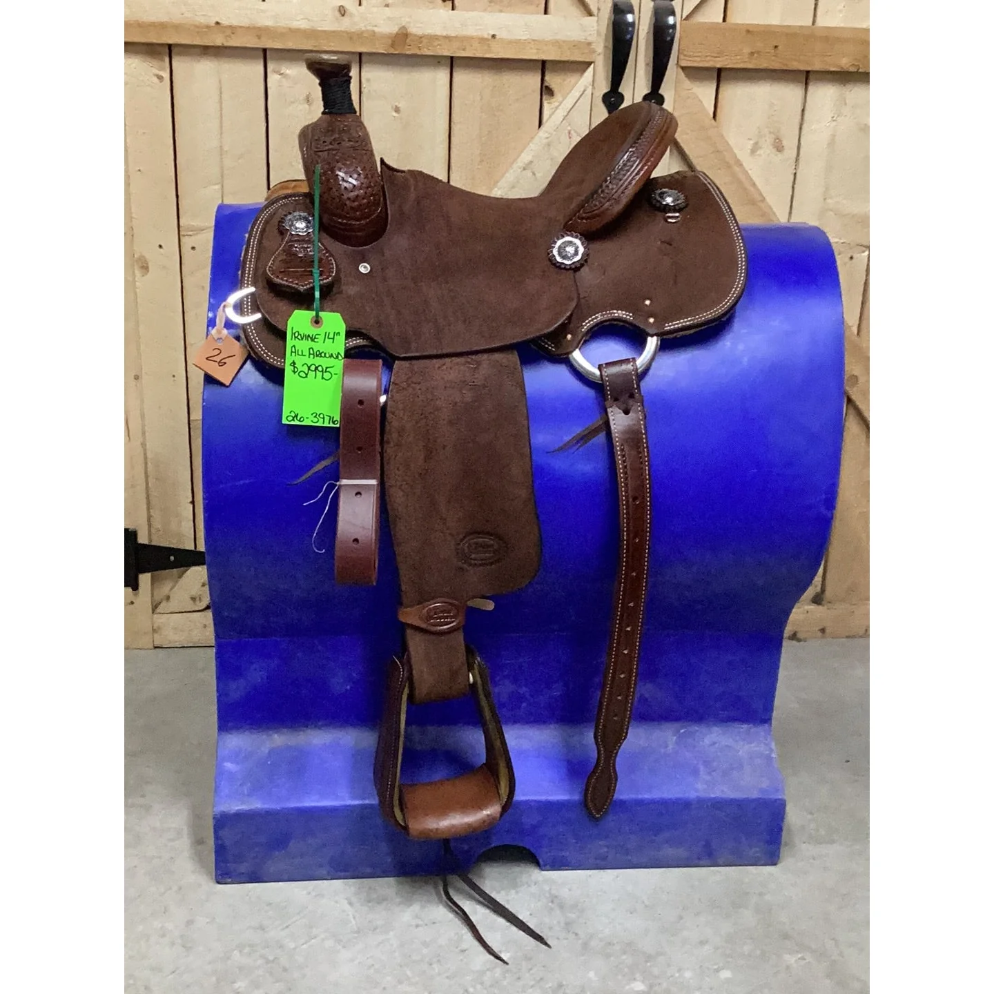 Irvine 14” All Around Saddle - Image 2